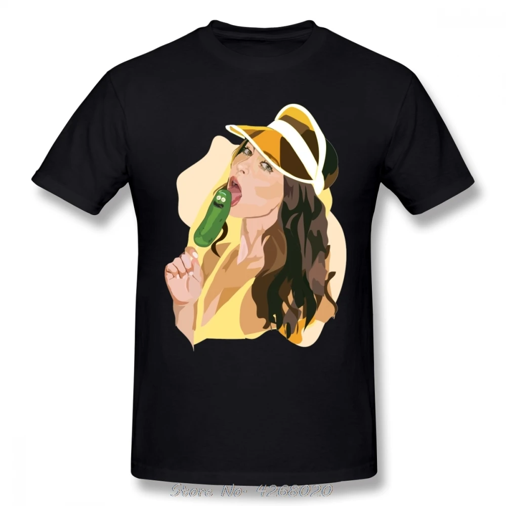 Райли забавные Pickle футболка с надписью Rick Мужская Повседневная О образным