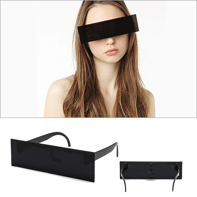 Матовый черный Защита от солнца для женщин солнцезащитные очки с квадратными