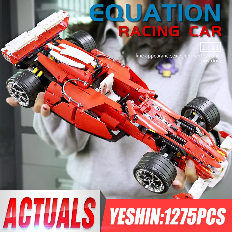 

MOC MINI 0011 Blocks high-tech Equation Car Series Supercar Model Building Blocks Bricks Toys Assembly Children Christmas Gift