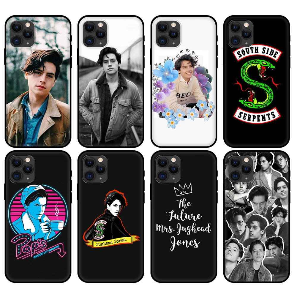 Черный чехол из ТПУ для iphone 5 5s se 2020 6 6s 7 8 plus x 10 XR XS 11 12 mini pro MAX, задняя крышка ТВ ривердэйл джугхед Джонс