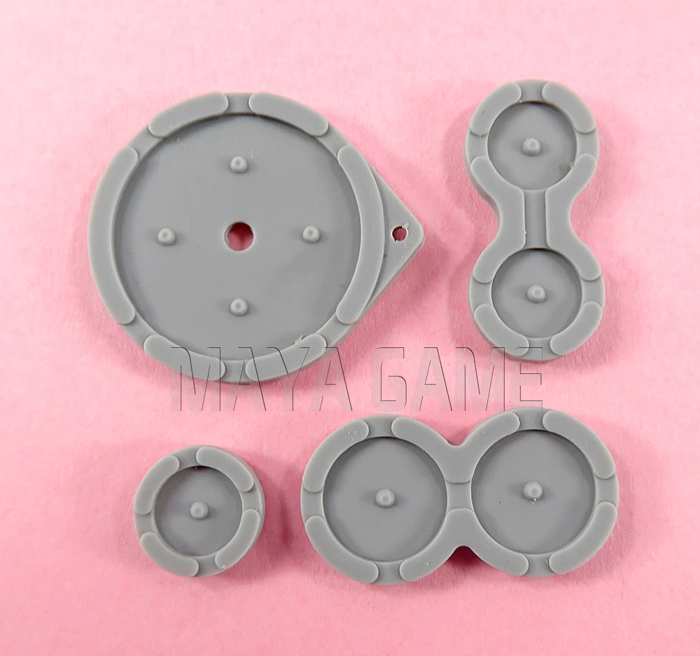 2 компл./лот Токопроводящая резиновая кнопки беспыльный Набор Замена для Advance SP GBA