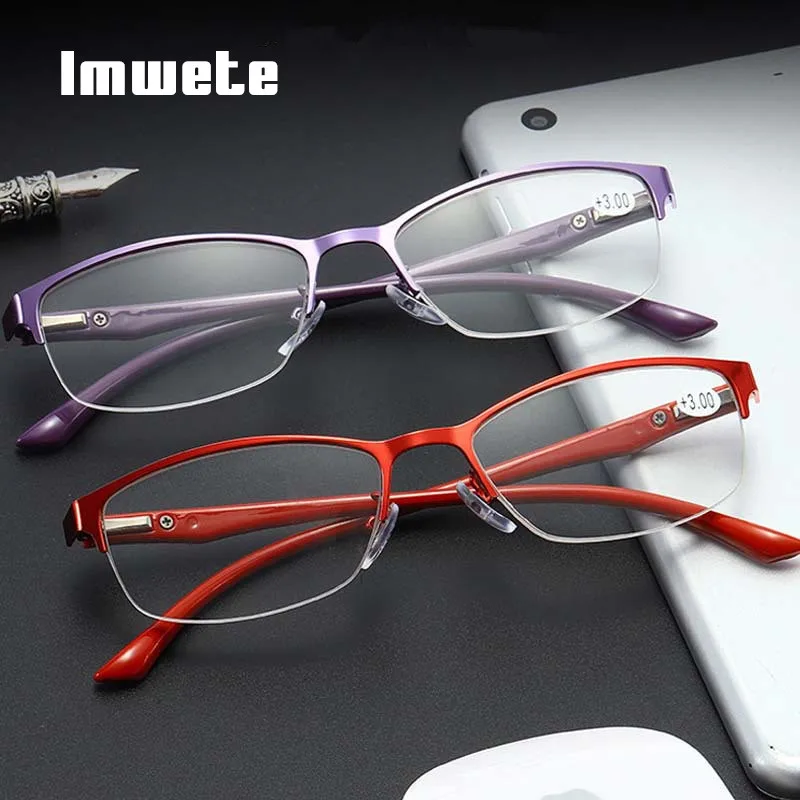 

Очки Imwete для чтения для мужчин и женщин, оптические зеркальные аксессуары для защиты от усталости, дальнозоркости, диоптрий + 1,0, 2,0, 3,0, 4,0