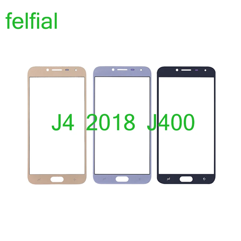 Для Samsung Galaxy J4 2018 J400 J400F сенсорный экран передняя панель стеклянная линза переднее