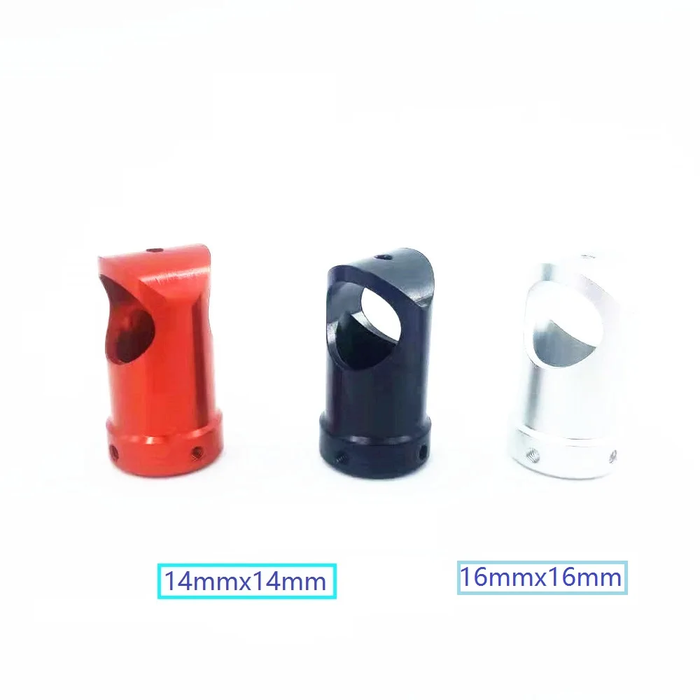 

4PCS Aluminum 18 to18mm 12 to12mm Tripod Tee D12 D18 Landing Gear Joint Connector Frame Arm Carbon Tube Connect