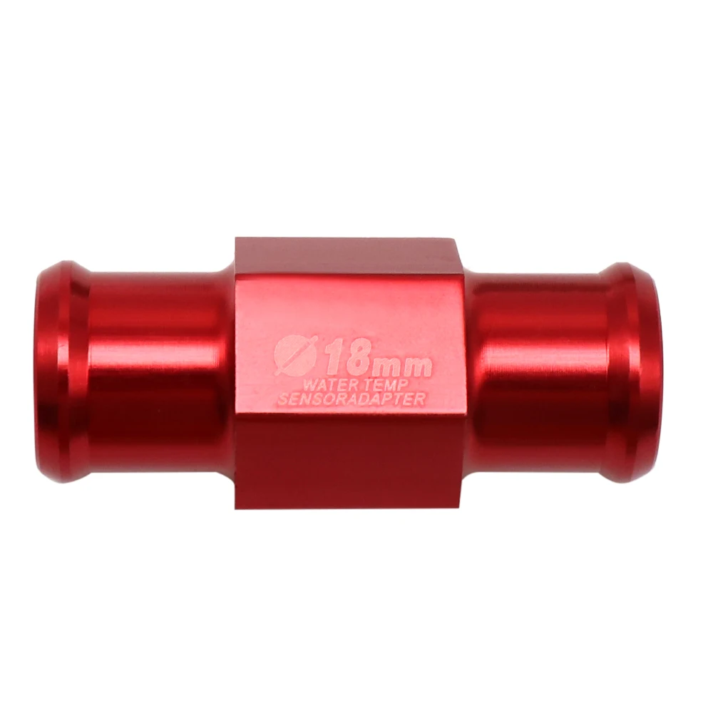 18mm-Red Sclmotos-нержавеющая 18/22 мм мотоцикл термометр датчик измеритель температуры воды Температура Сенсор адаптер KOSO для Kymco Xmax 300 CBR125 ниндзя - Цвет: 18mm-Red