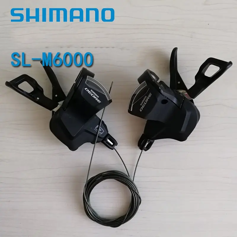 Shimano Deore SL M6000 10 скоростной рычаг переключения скоростей для велосипеда левый и