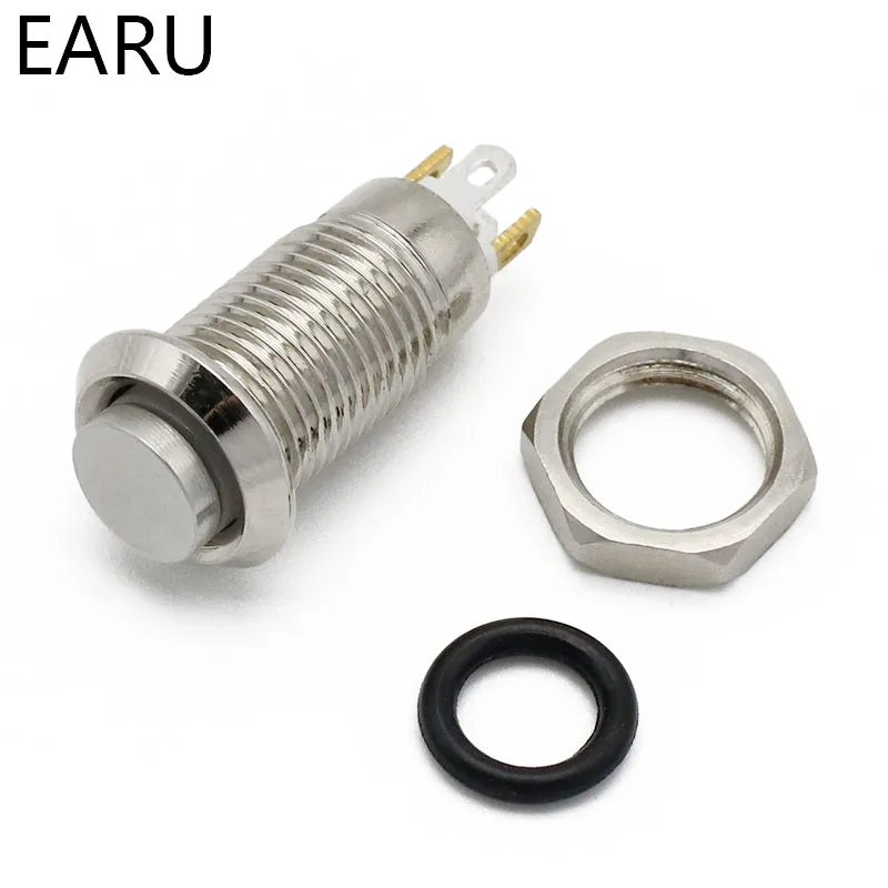 Водонепроницаемая фиксация 8 мм высококруглая металлическая кнопочная кнопка из