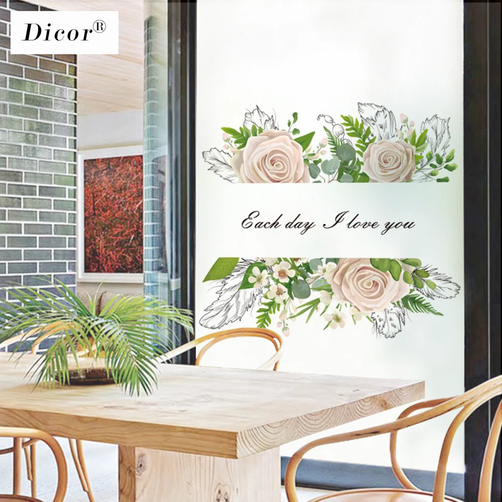 Антистатическая липкая пленка для окон матовая непрозрачная уединенная