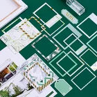 Бумажные стикеры для скрапбукинга, 15 листов, товары для рукоделия