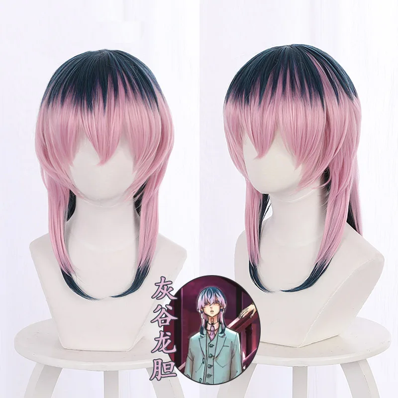 

Anime Tokyo Revengers Rindo Haitani Cosplay Wig Tenjiku pink Hair Heat for Halloween Christmas Party Masquerade Anime Shows