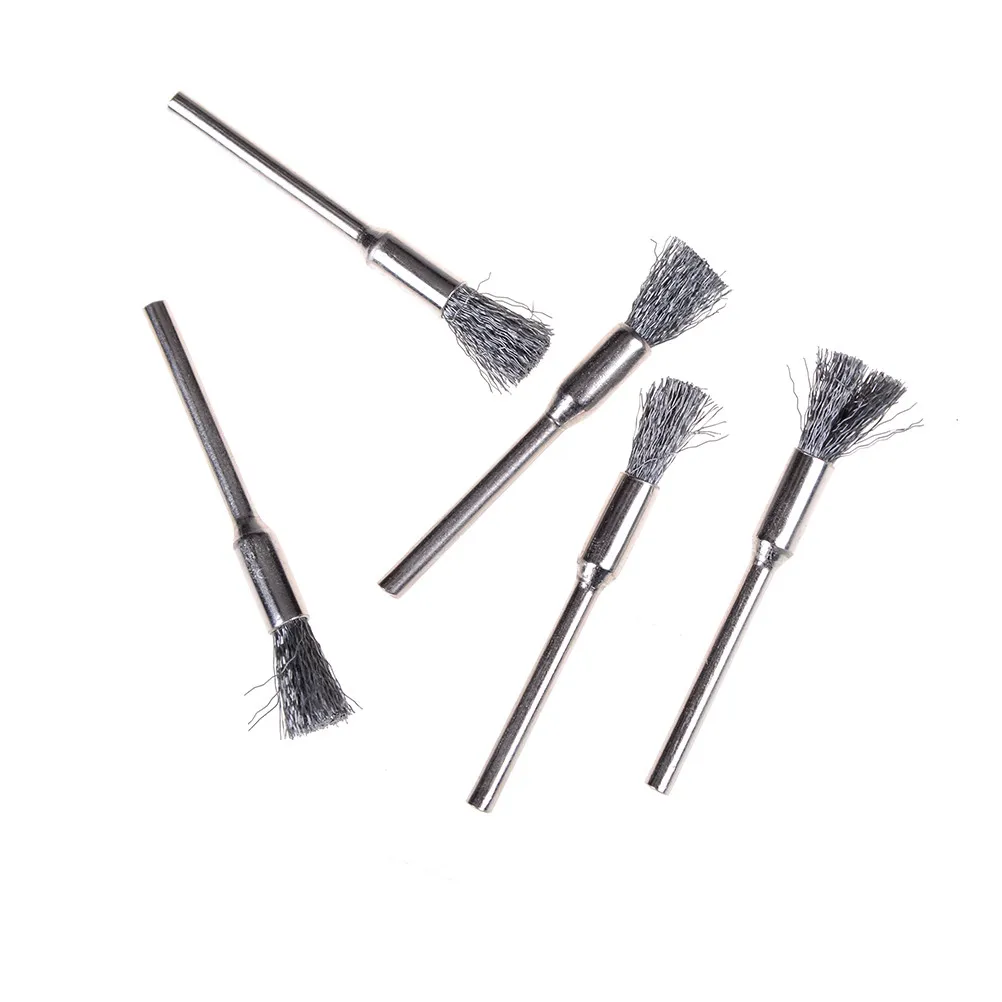 

5mm Steel Wire Brushes Rotary tools Polishing tools accessories for mini drill 1pc