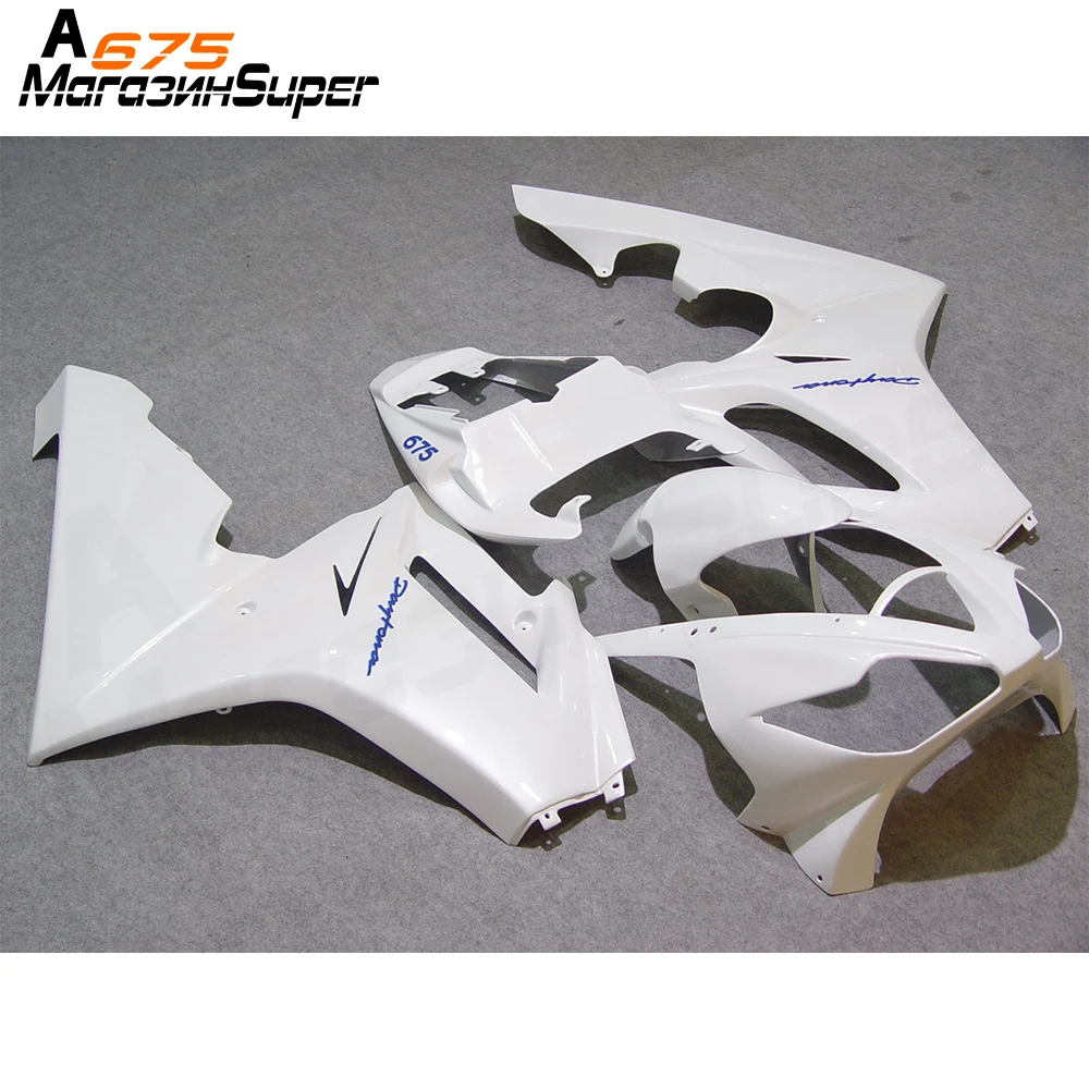 

Injection Mold 100% Fit for Triumph Daytona 675 Silver Blue Bodywork Fairing Kit Daytona 675 09 10 11 12