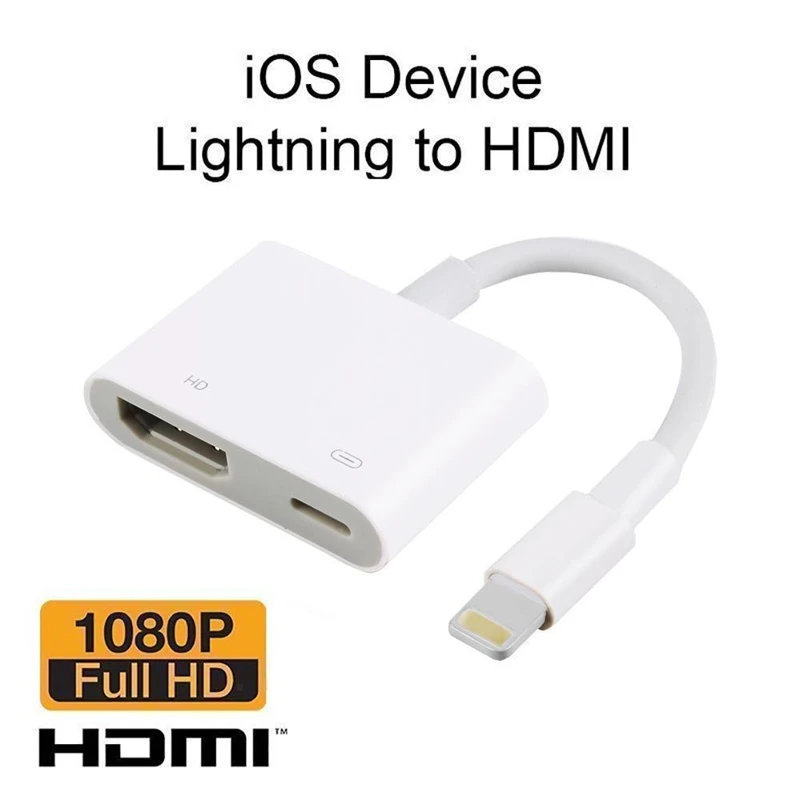 OTG высокое качество аксессуары для телефона к цифровому AV ТВ HDMI кабель адаптер для Ipad Air Iphone 5S 6S 7 8 X и много устройств