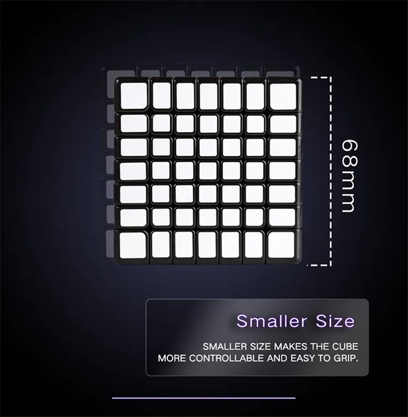 MoYu 7x7x7 Магнитный магический скоростной куб профессиональный 7x7 магниты
