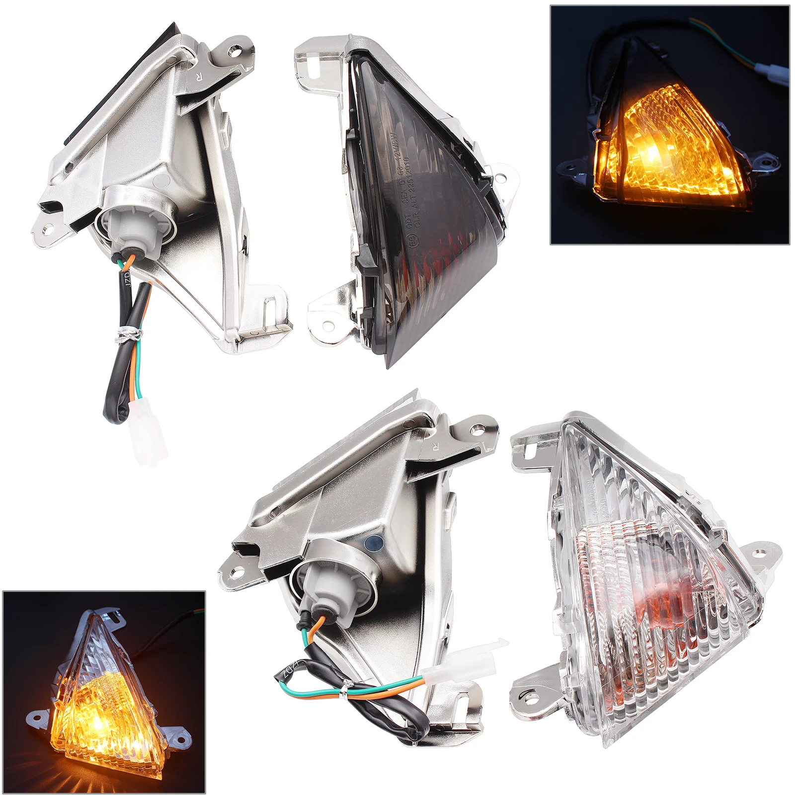 

Световой индикатор переднего поворота для KAWASAKI GTR1400 мини 14 08-20 ZX-14R 1400 2006-2020 аксессуары для мотоциклетных ламп