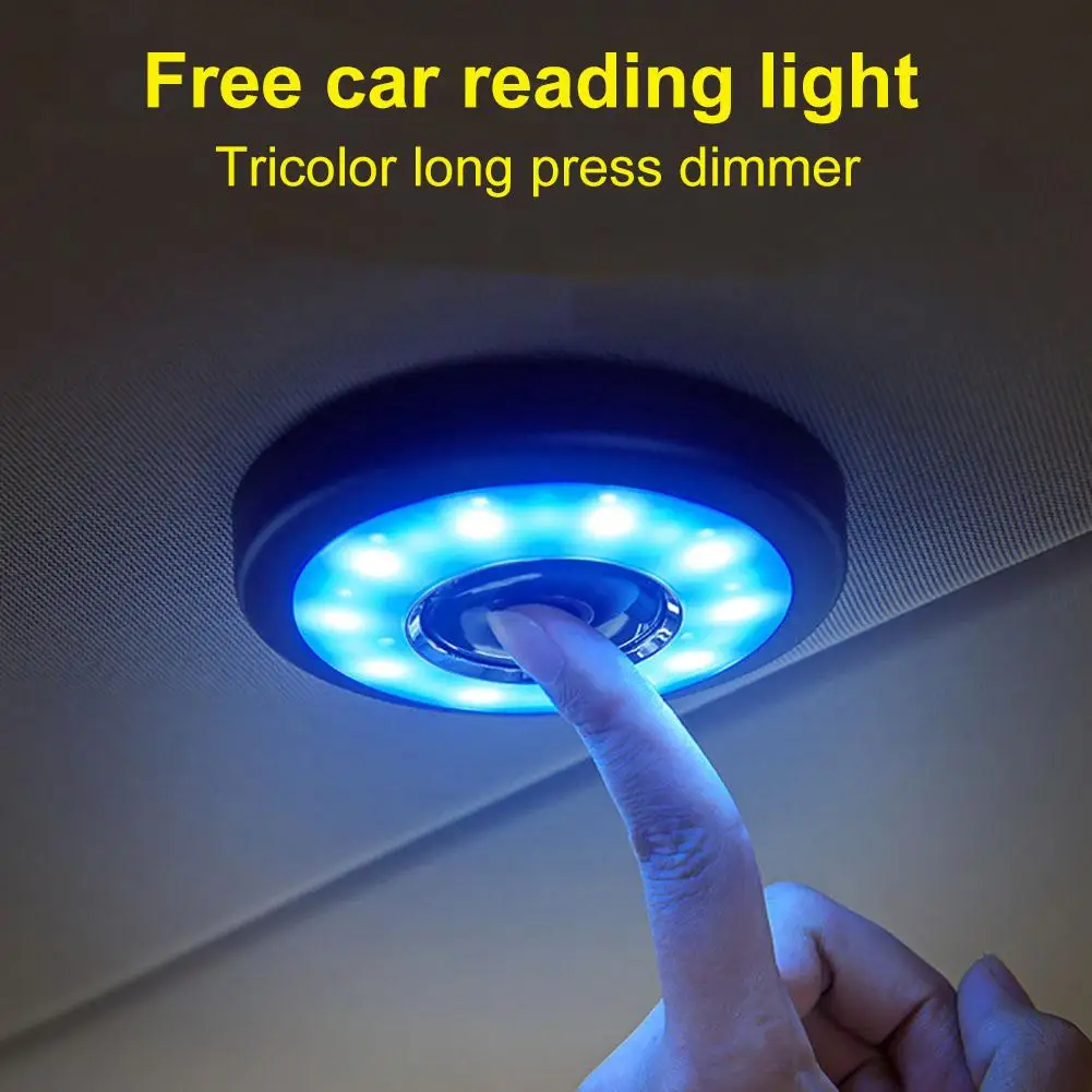 

Car Interior LED Roof Reading Light USB Charging Magnetic Vehicle Ceiling Lamp