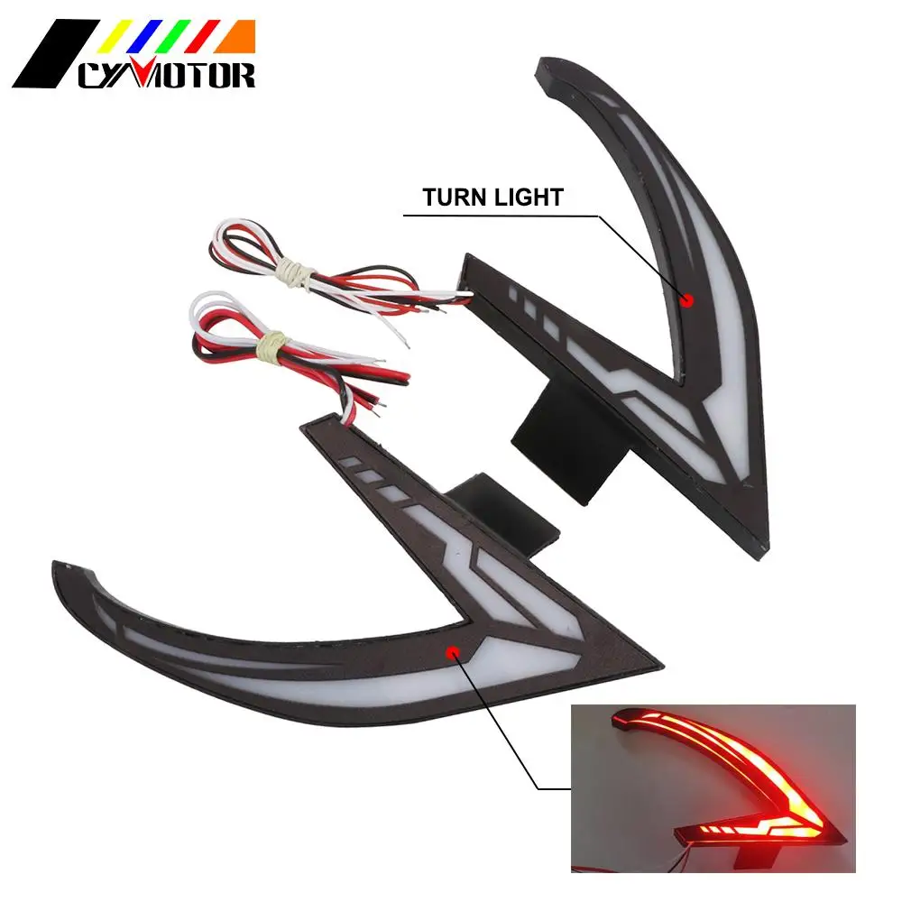 Фара мотоцикла сигнальный светильник поворота боковой светодиодный мигалка