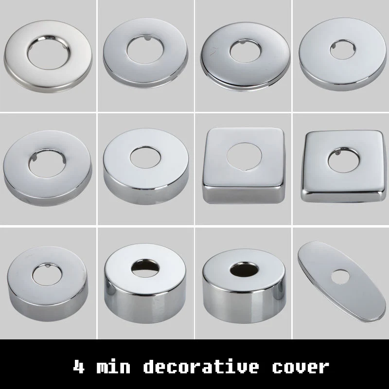 Декоративная крышка из нержавеющей стали кран для кухни смеситель душа и ванны