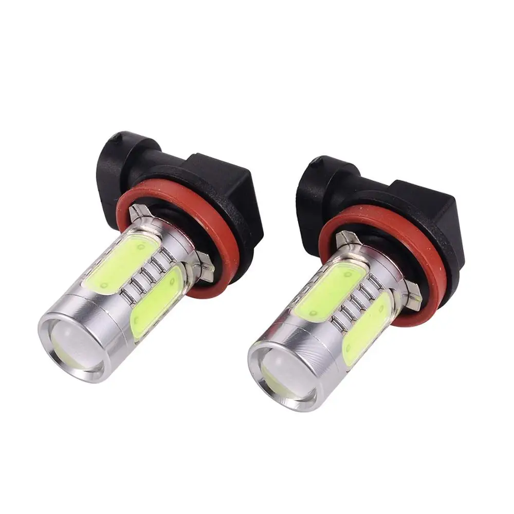 

2pcs Car Headlight Bulbs H8 H11 12V 7.5W 33SMD LED Xenon Head Light Lamp DRL Daytime Running Light Front Driving Fog Light