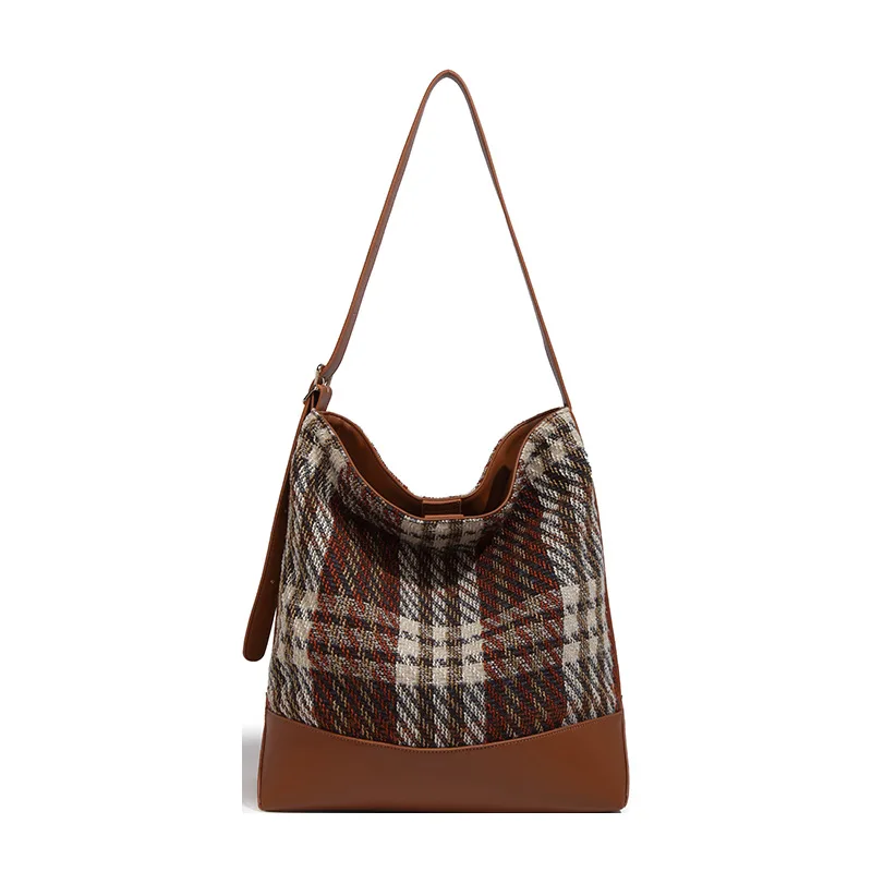 

Осенне-зимняя новая сумка через плечо в полоску JT440021