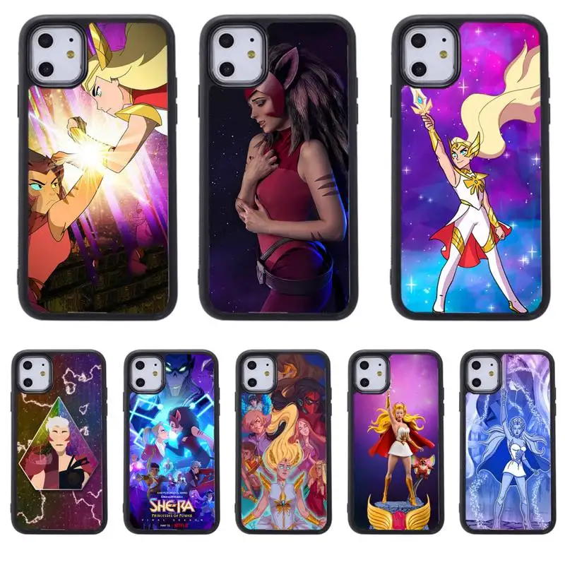 

She-Ra the Princesses of Power Phone Case For Iphone 5 SE 2020 6 6s 7 8 plus X Xr XS 11 12 13 Mini Pro Max PC Fundas Cover