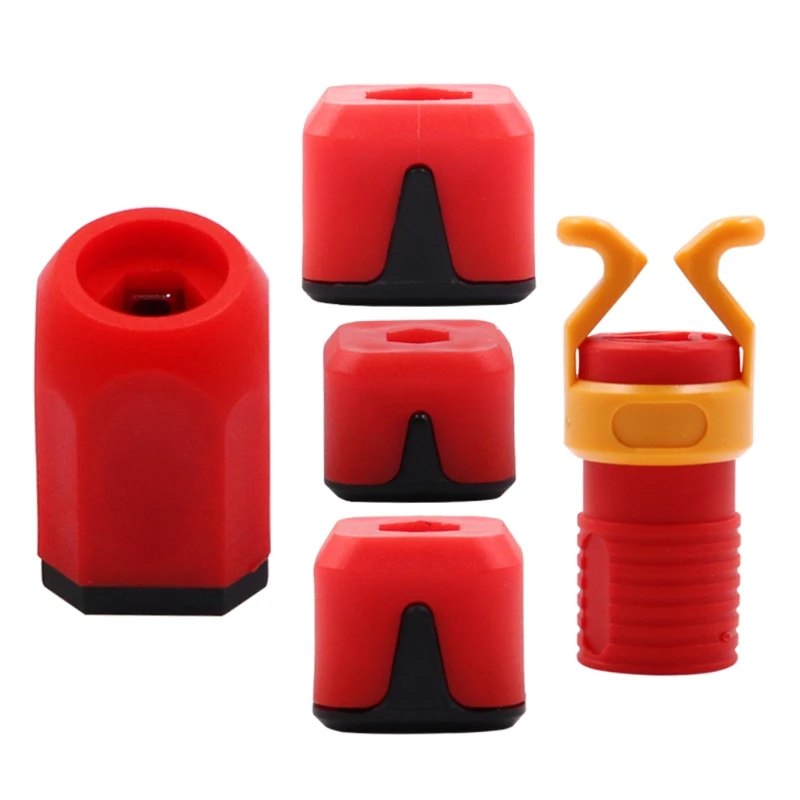 

5pcs/set Screwdriver Bit Magnetic Ring Strong Magnetizer Screw Fixed Holder Tool