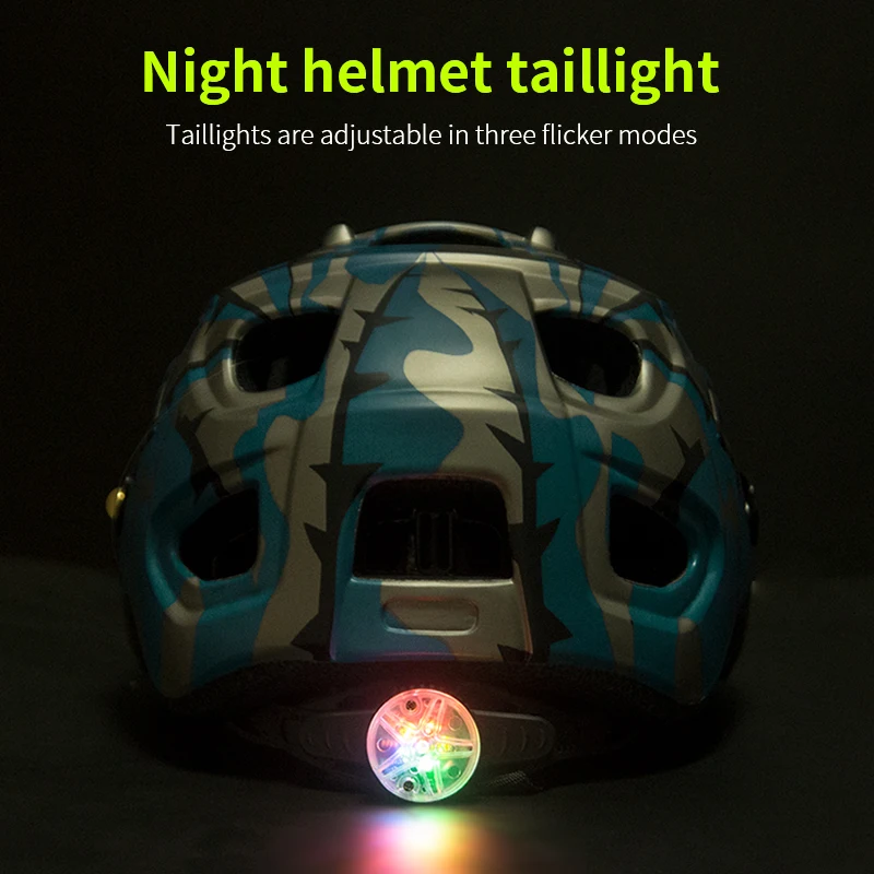 

MTB bicycle helmets for men with light Integrally-molded Cycling Helmet Casco Ciclismo Road Mountain Bike MTB Helmet batfox