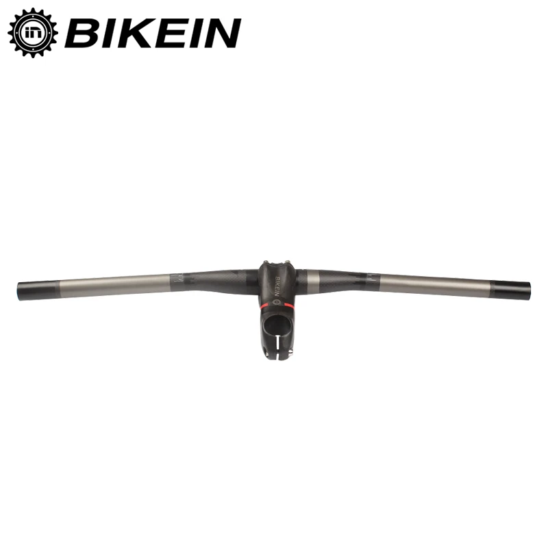 BIKEIN Pro велосипедный полностью из углеродного волокна плоский/подъемный руль для