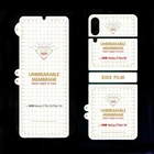 Невидимая мягкая Передняя и задняя Гидрогелевая пленка для Samsung Galaxy Z Flip3 Ультралегкая прозрачная матовая защитная пленка для экрана Flip 3