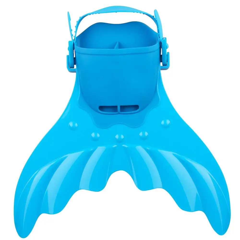 Купальные ласты русалки для девочек Цвет красный синий зеленый Моноласт