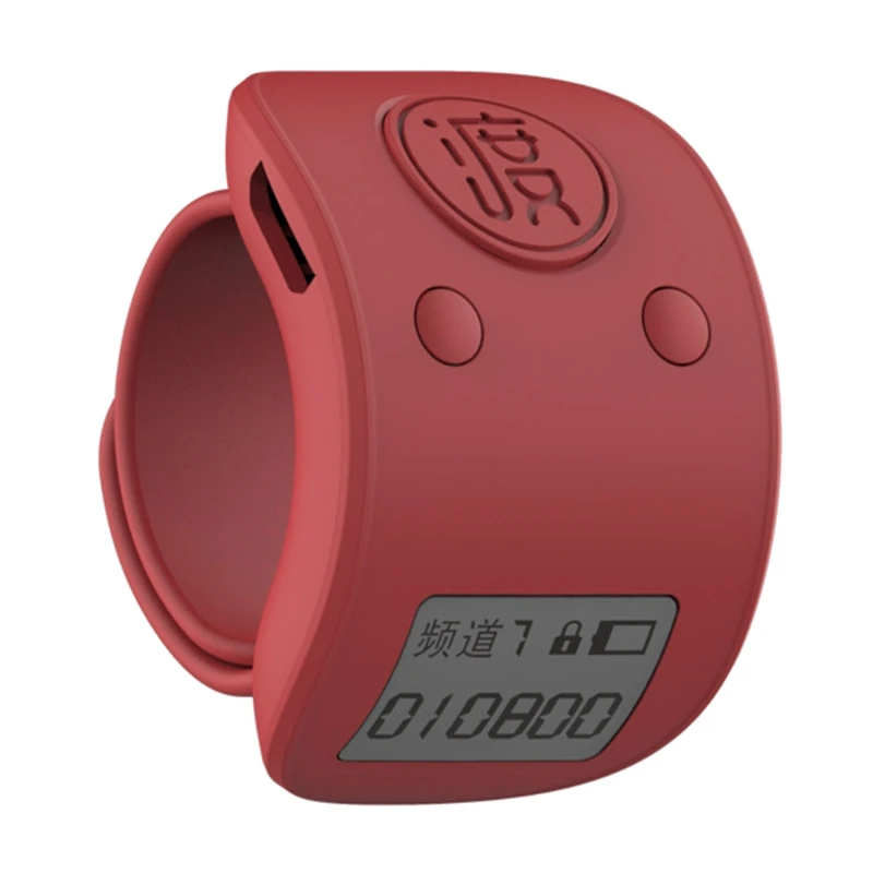 

Mini Digital LCD Electronic Finger Ring Hand Tally Counter 9 Digit Prayer Rechargeable Counters Clicker