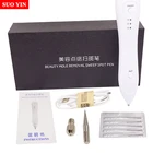 Лазерная ручка для удаления родинок, инструмент для удаления бородавок и плазмы, косметический уход за кожей, этикетка для веснушек и веснушек, электрический набор для татуировки в темноте