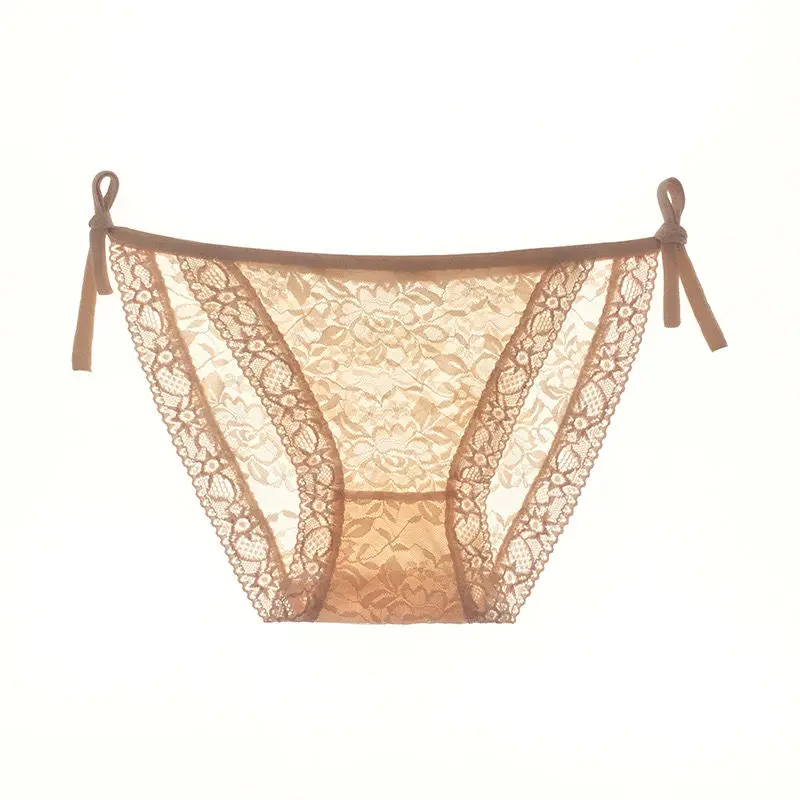 

Sexy Underwear Sexy Lace Ladies Underwear Lace-up Large Size Underwear Lace Lace Low-rise Briefs Thong