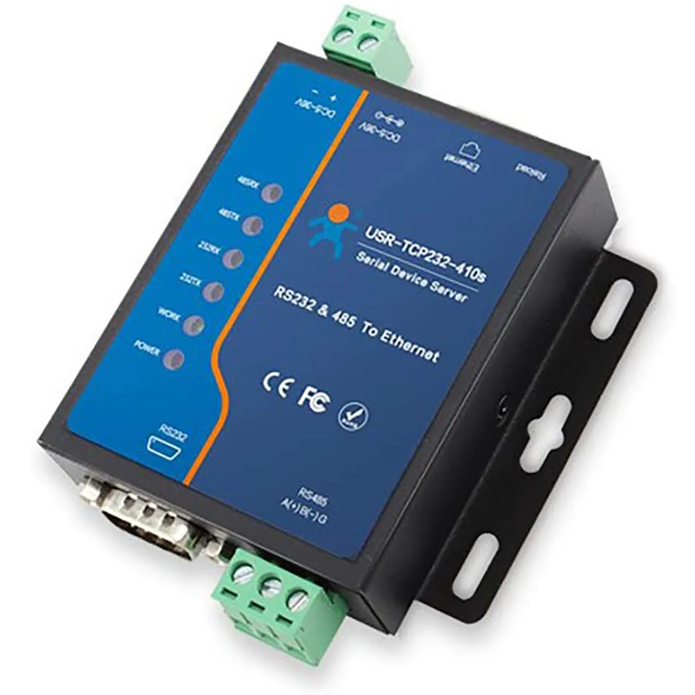 

Модуль-адаптер Modbus к преобразователь Ethernet серверам устройств, последовательный RS232 RS485 для TCP/IP с DHCP и DNS USR-TCP232-410S
