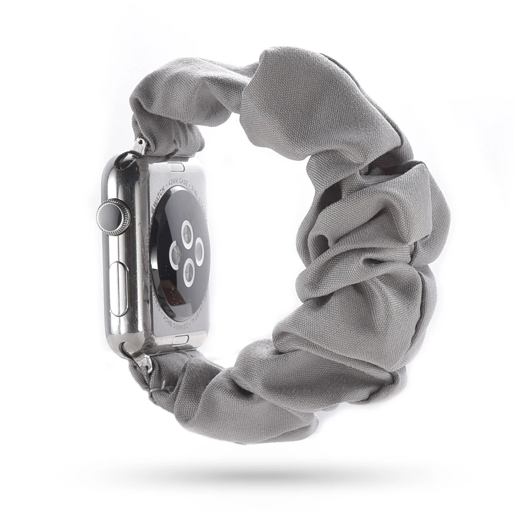 Новая мода резинка для волос эластичный ремешок для часов для Apple Watch 38 мм/40 мм 42 мм/44 мм Рождественский подарок браслет печатная ткань - Цвет ремешка: 17
