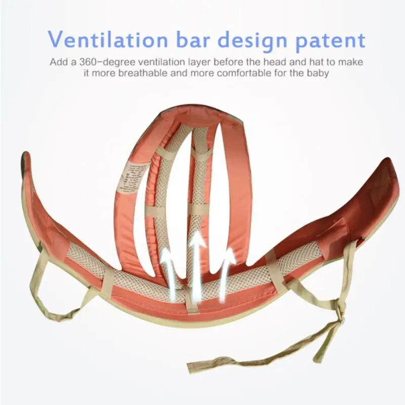 

Baby Boy Girl Crash Helmet Soft Comfortable Toddler Infant Newborn Head Protection Hat Solid Color Kids Hats Dropshipping