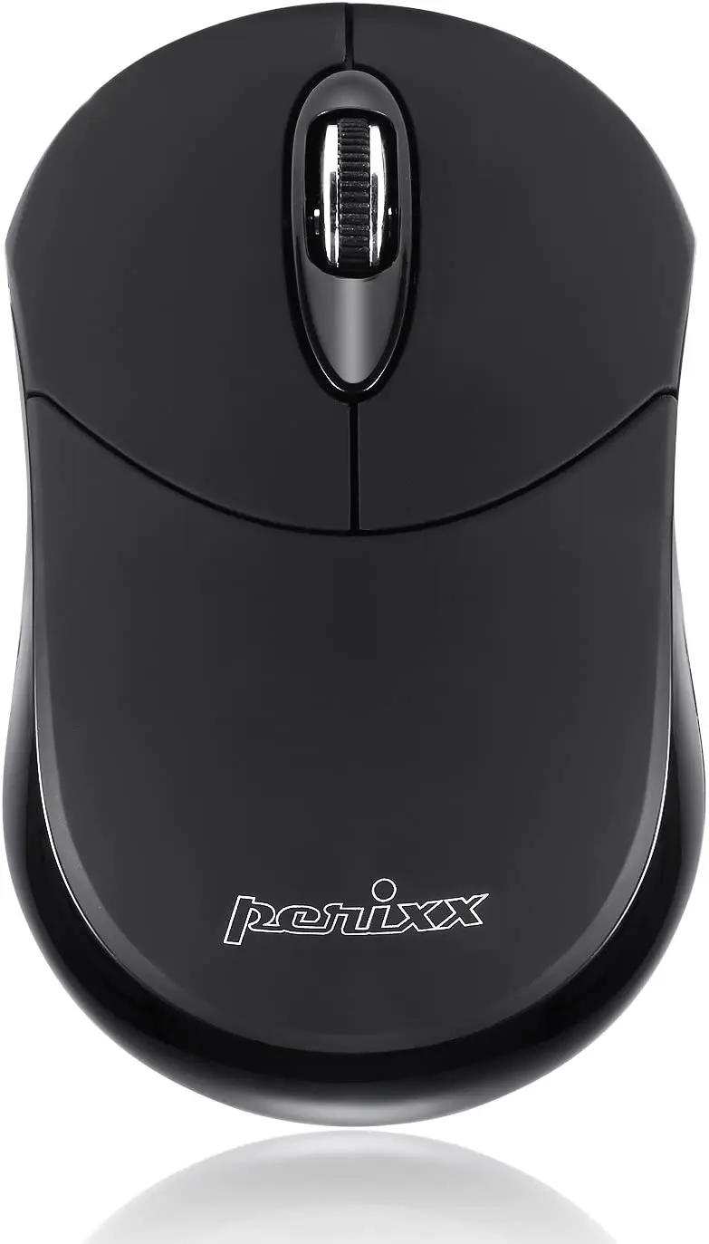 

Беспроводная Bluetooth-мышь Perixx PERIMICE-802B-портативный дизайн для планшетов Windows, iOS и Android-черный, резиновый, черный