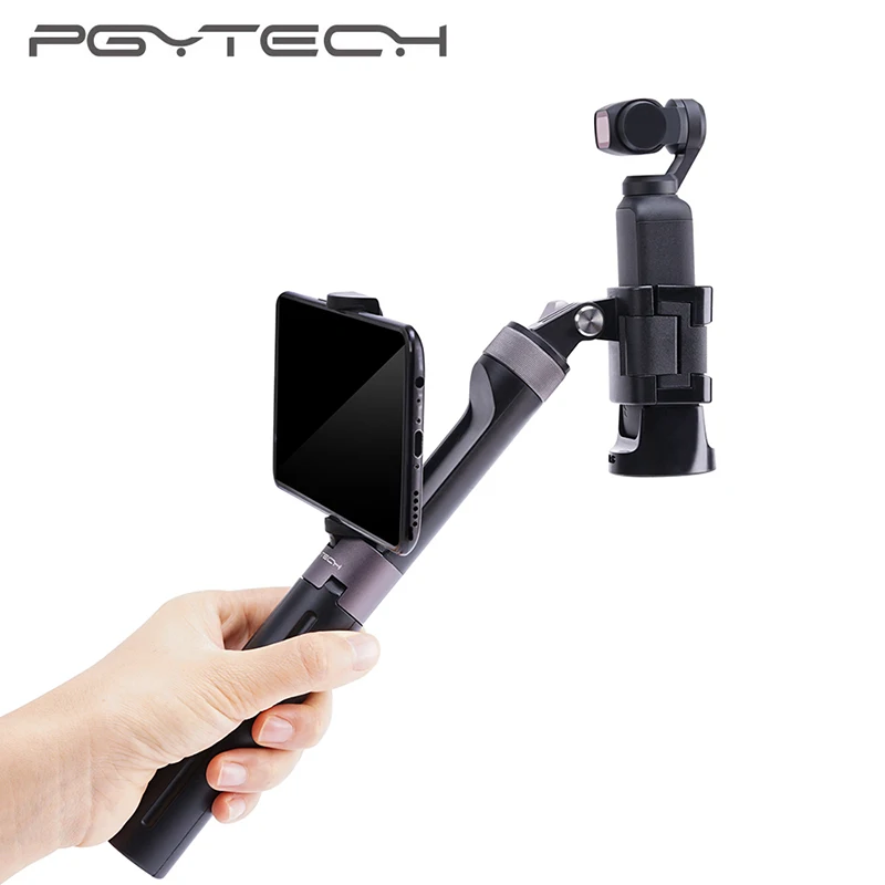 PGYTECH DJI OSMO карманная селфи палка рукоятка и аксессуар крепление для DJI Osmo карманная/экшн-Камера Gopro Hero 6 5 4/аксессуары
