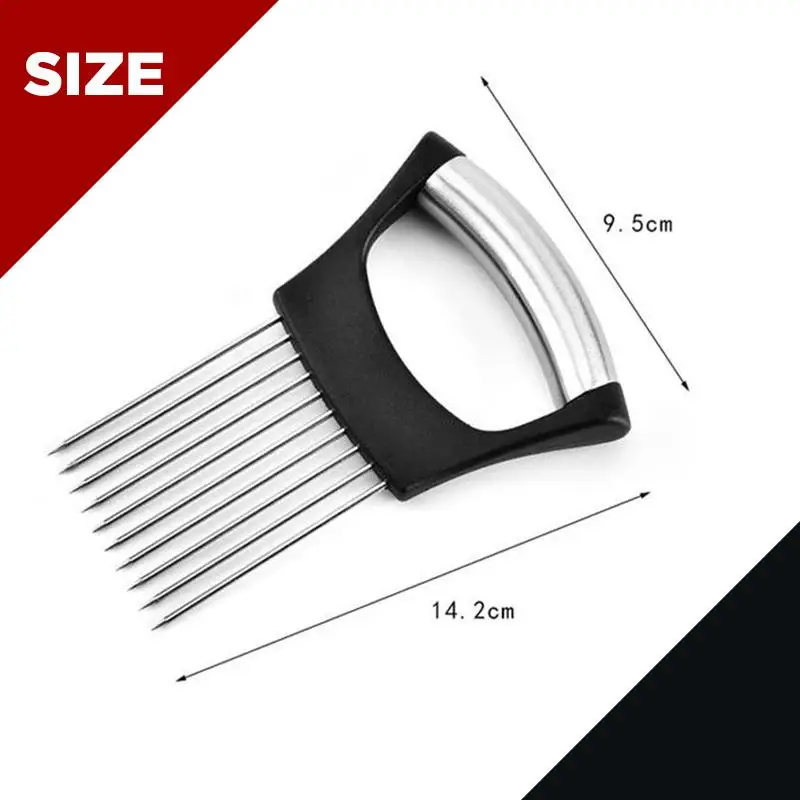 Резак из нержавеющей стали для нарезки лука фруктов овощей | Дом и сад