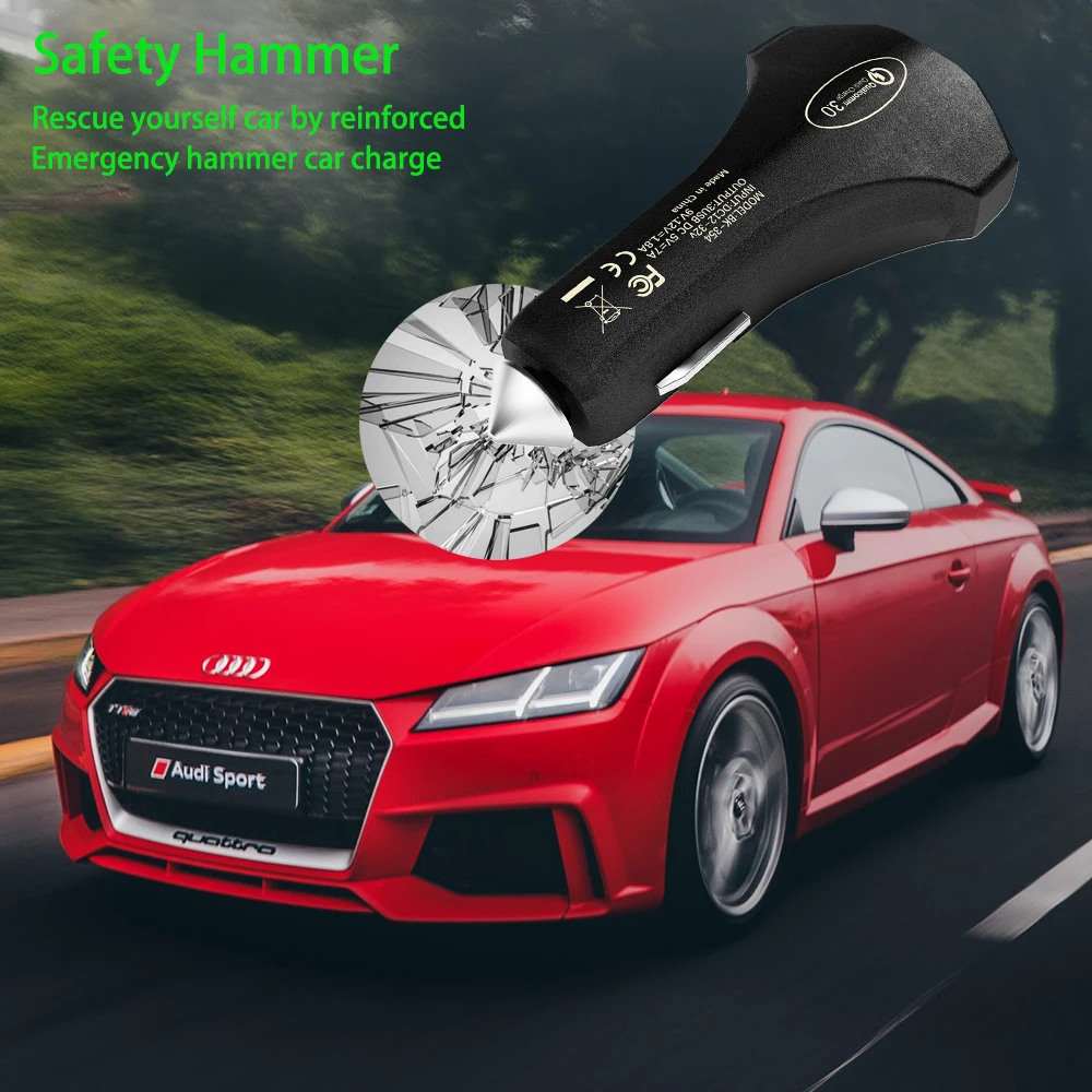 Автомобильное зарядное устройство Quick Charge 3 0 автомобильное для быстрой зарядки