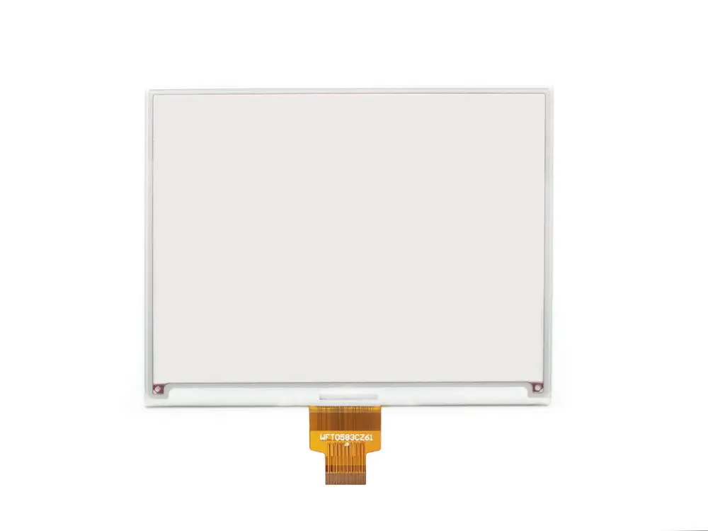 5 83 дюймовый e-Paper (B) 600x448 E-Ink сырой дисплей красный черный белый три цвета e Paper SPI