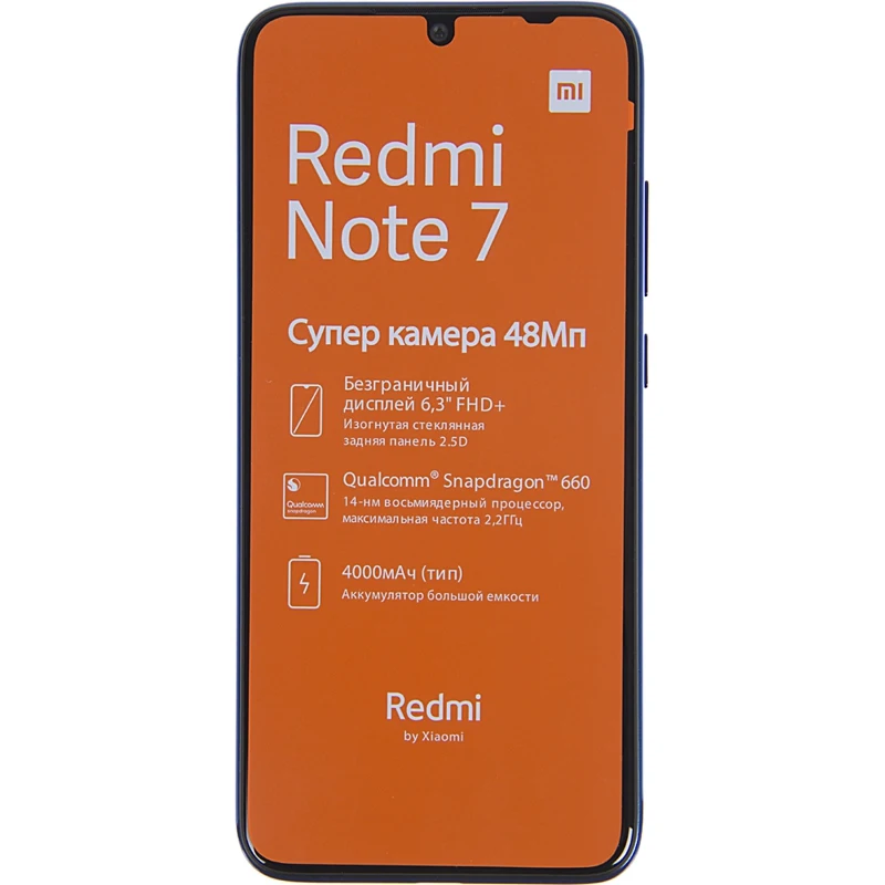Смартфон XIAOMI Redmi Note 7 64 Gb синий|Смартфоны| |