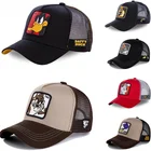 Бейсболка для мужчин и женщин, хлопковая кепка в стиле хип-хоп, с мультяшным героем Диснея, с сеточкой, для отца