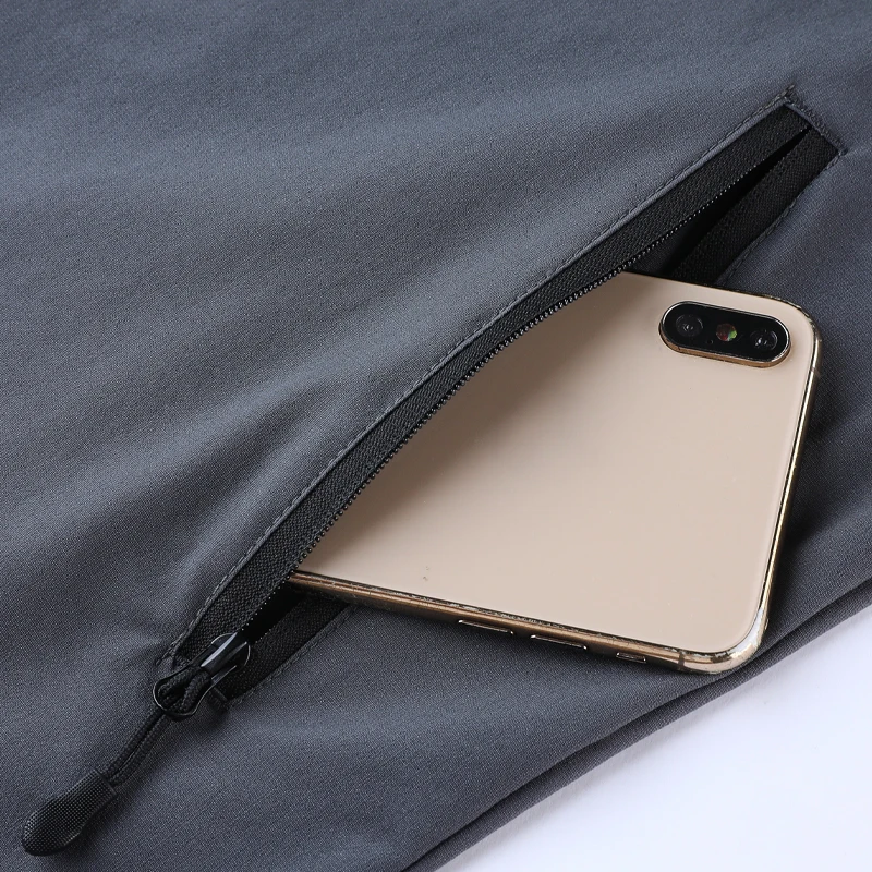 Men Fitness Jackets Quick Dry Zipper Hooded Workout Coats 2021 New Male Gym Sportswear Top Running Hoodies