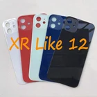 Замена для поврежденного стекла для iPhone XR Like 12 с инструментами и клеем