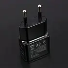 Портативный адаптер питания с двумя USB-портами, 1 А