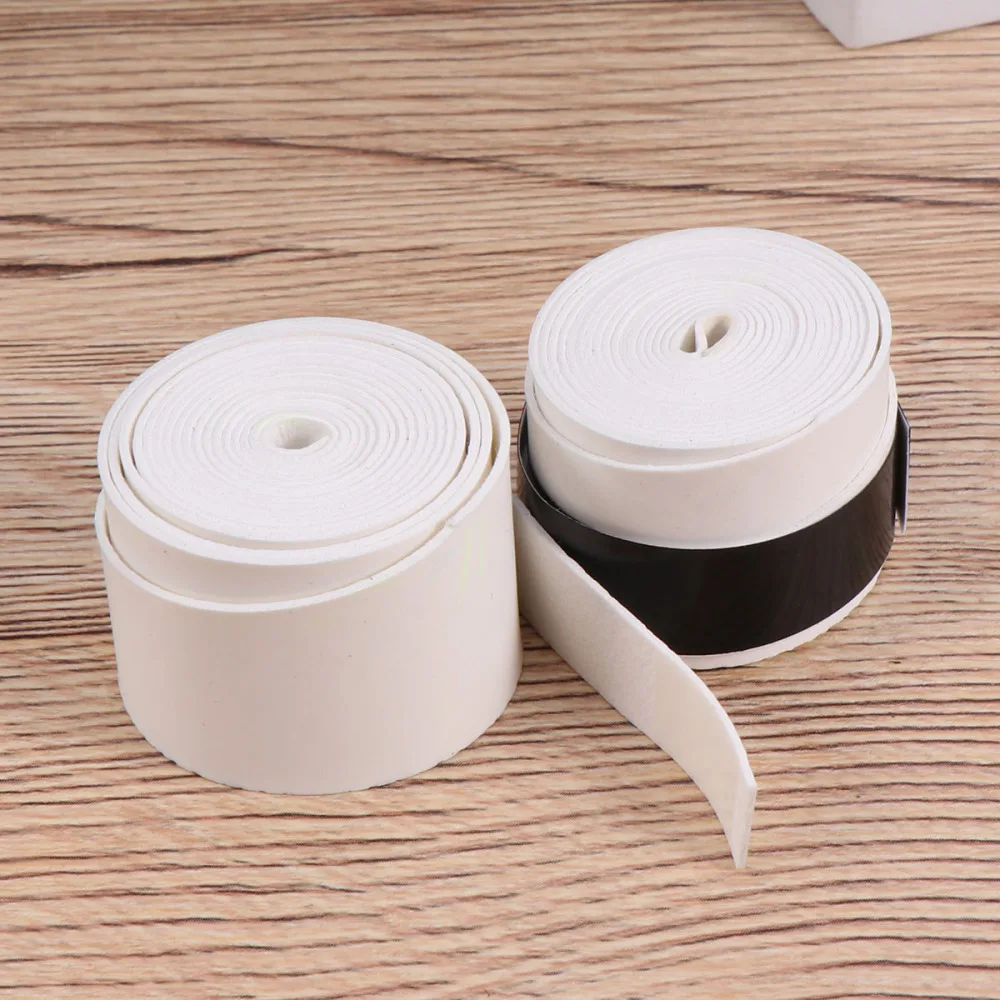 

10pcs White Racket Grip Anti Perforated Super Absorbent Tennis Squash Racket Badminton Overgrip Sweat Band