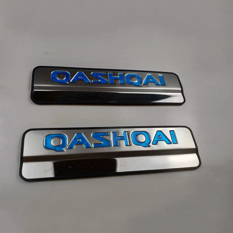 Аксессуары для Nissan Qashqai J11 2018 2019 2020 2017 2016 2015 Накладка на порог из нержавеющей стали
