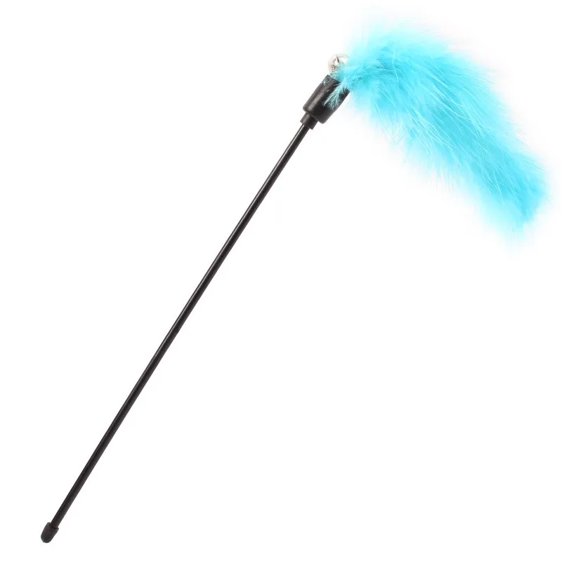 

CXD-Pet Cat Interesting Interactive Tease Wand Toys Kitten Exercise Feather Toy with Bells