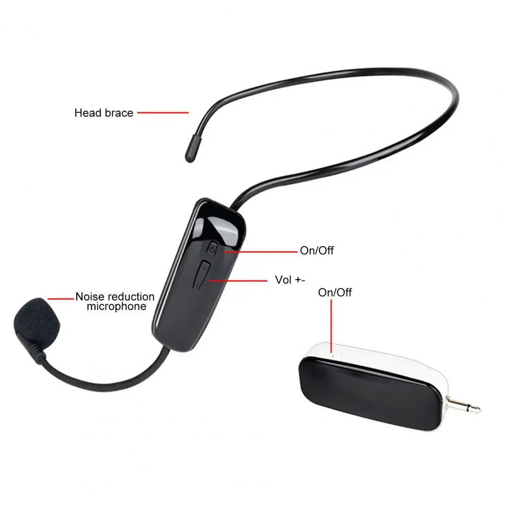 

Mini Portable Wireless Microphone Rechargeable Voice Amplifier for Classroom microfono Profesional